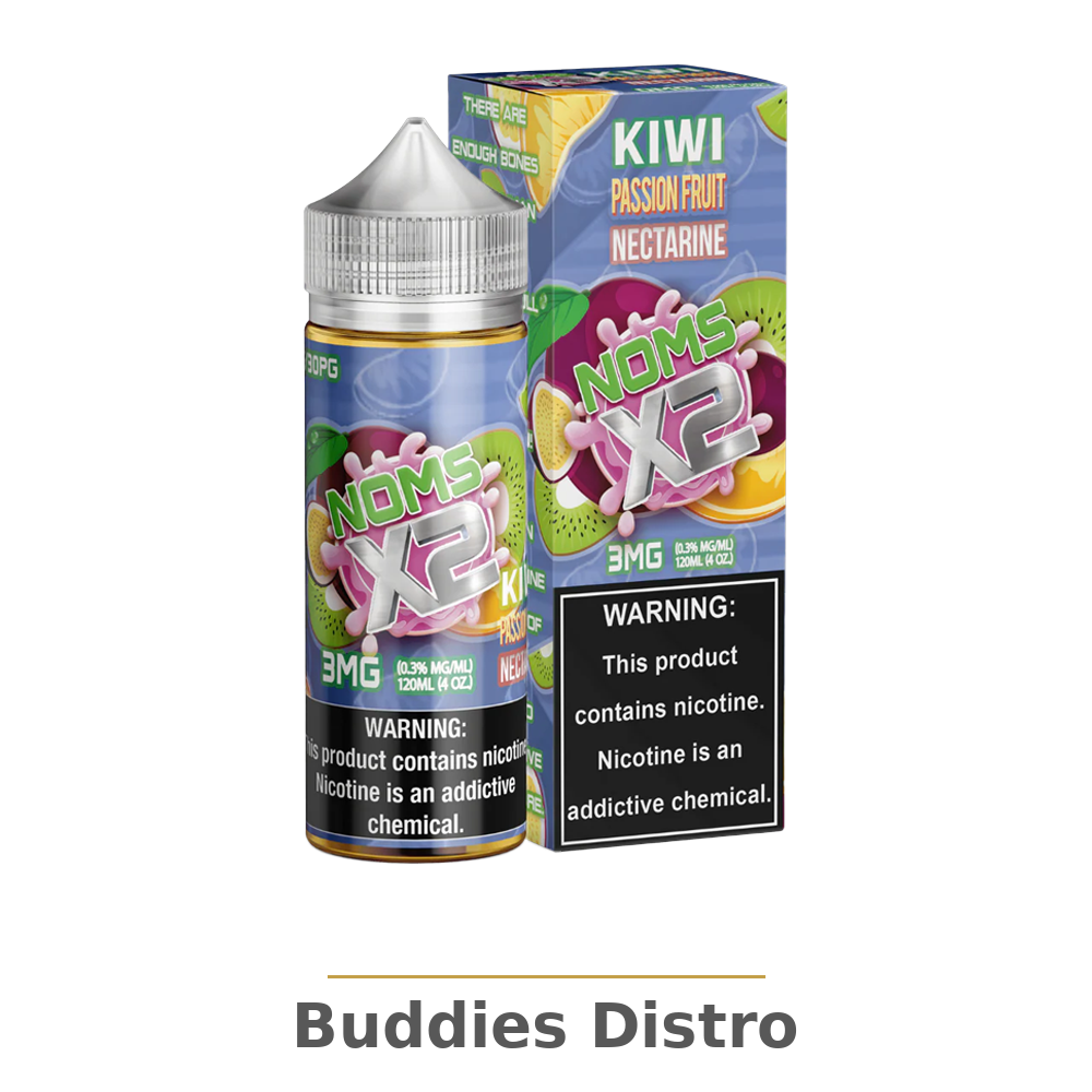 NOMS X2 KIWI PASSION 3MG120ML