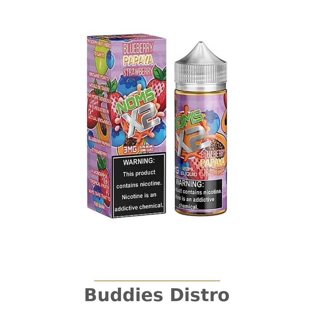 NOMS X2 BB PAPA STRA 3MG120ML