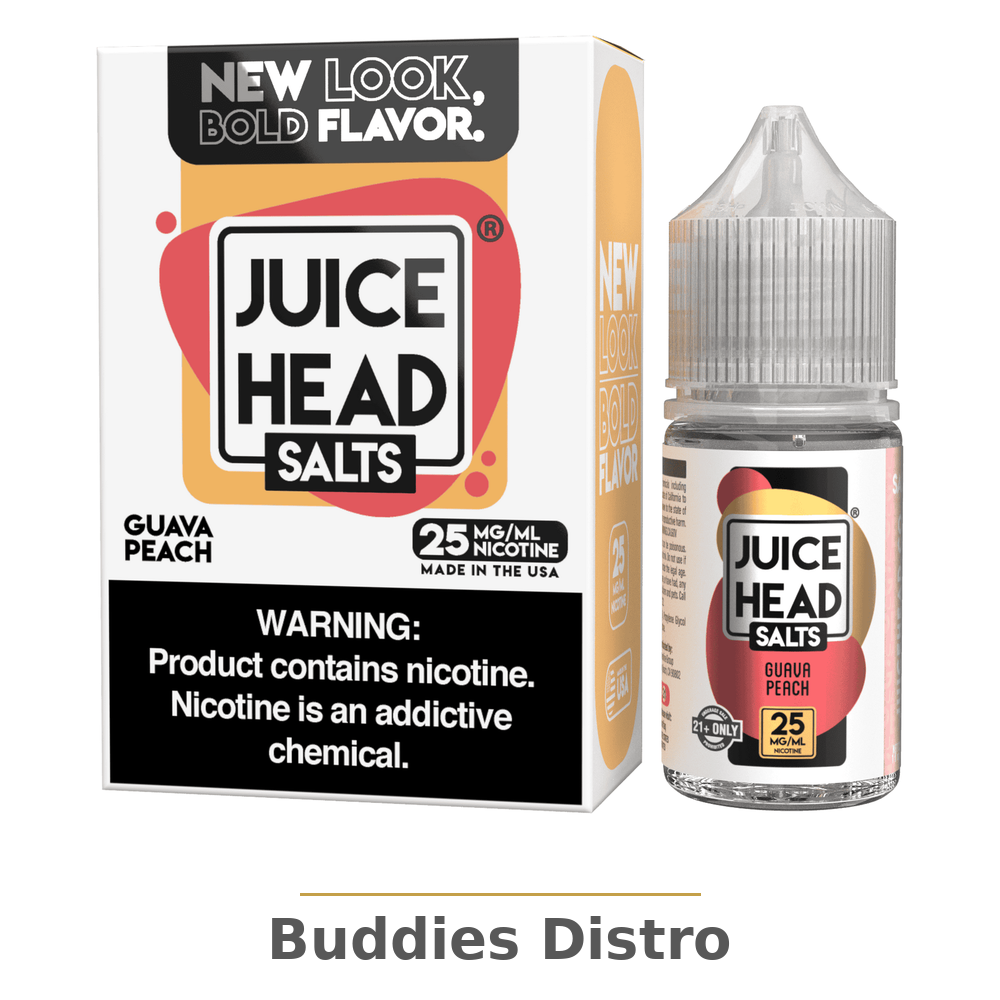 JUICE HEAD GUA PEAC 25MG/30ML