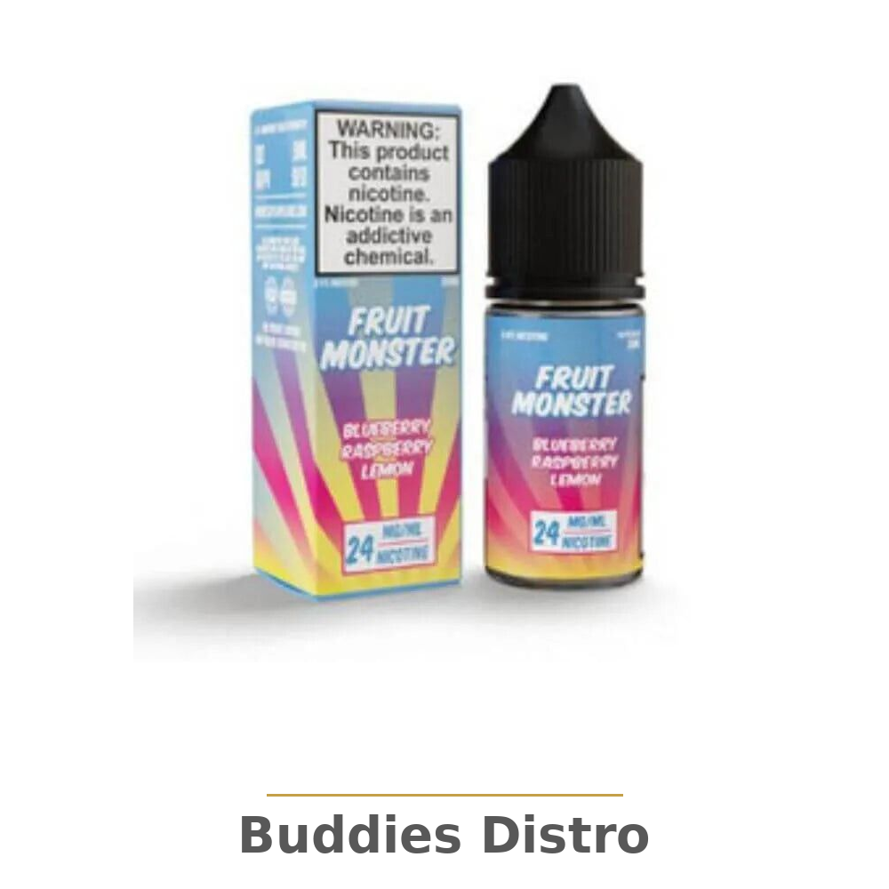 FRUIT MNSTR BB RASP LEMON 24MG