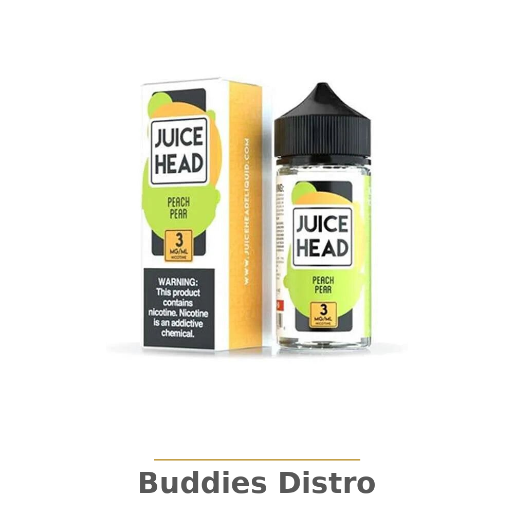 JUICE HEAD PEACH PEA 3MG/100ML