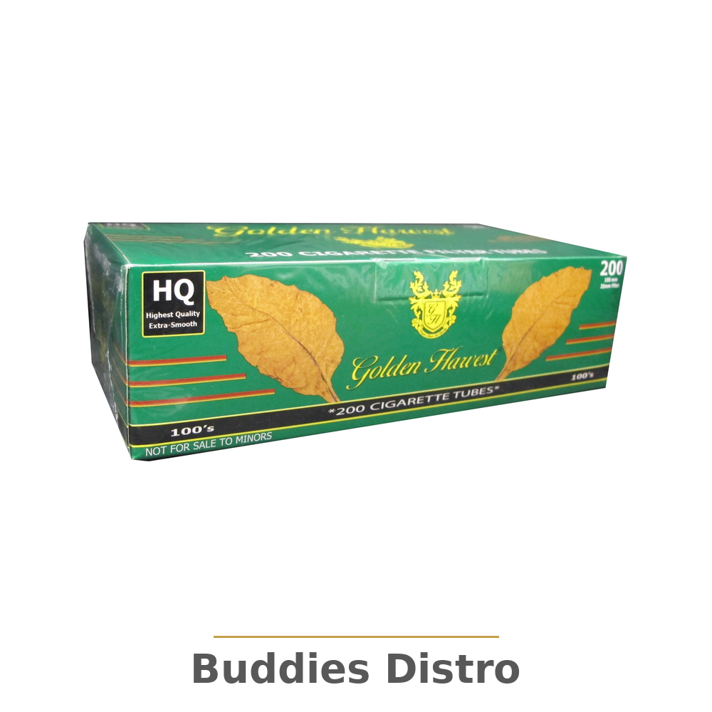 GOLDEN HARVEST GREEN100S TUBES