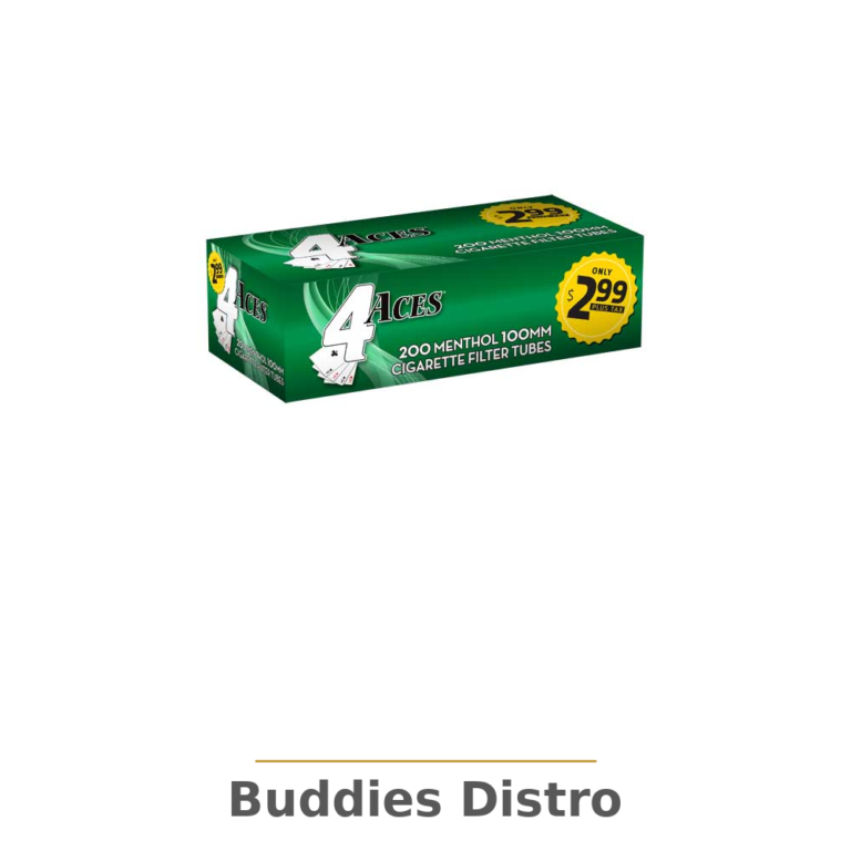 4 ACES MENTHOL 2.99 100M TUBES