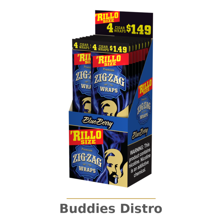 ZIG ZAG RILLO BLUEBERRY4/1.49