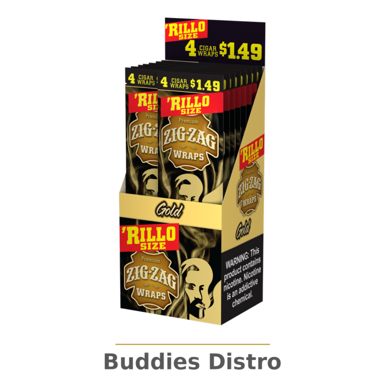ZIG ZAG RILLO GOLD $1.49 15/4