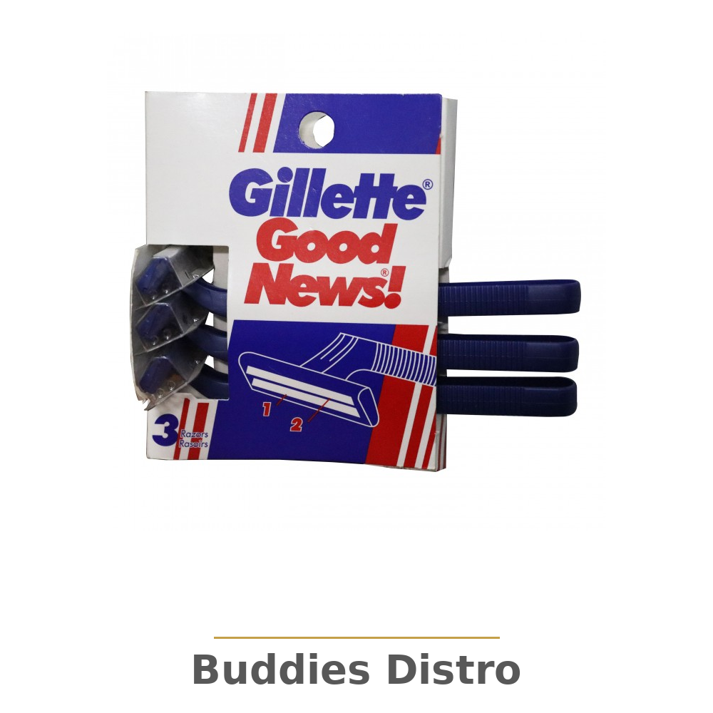 GILLETTE GOOD NEWS 3PK