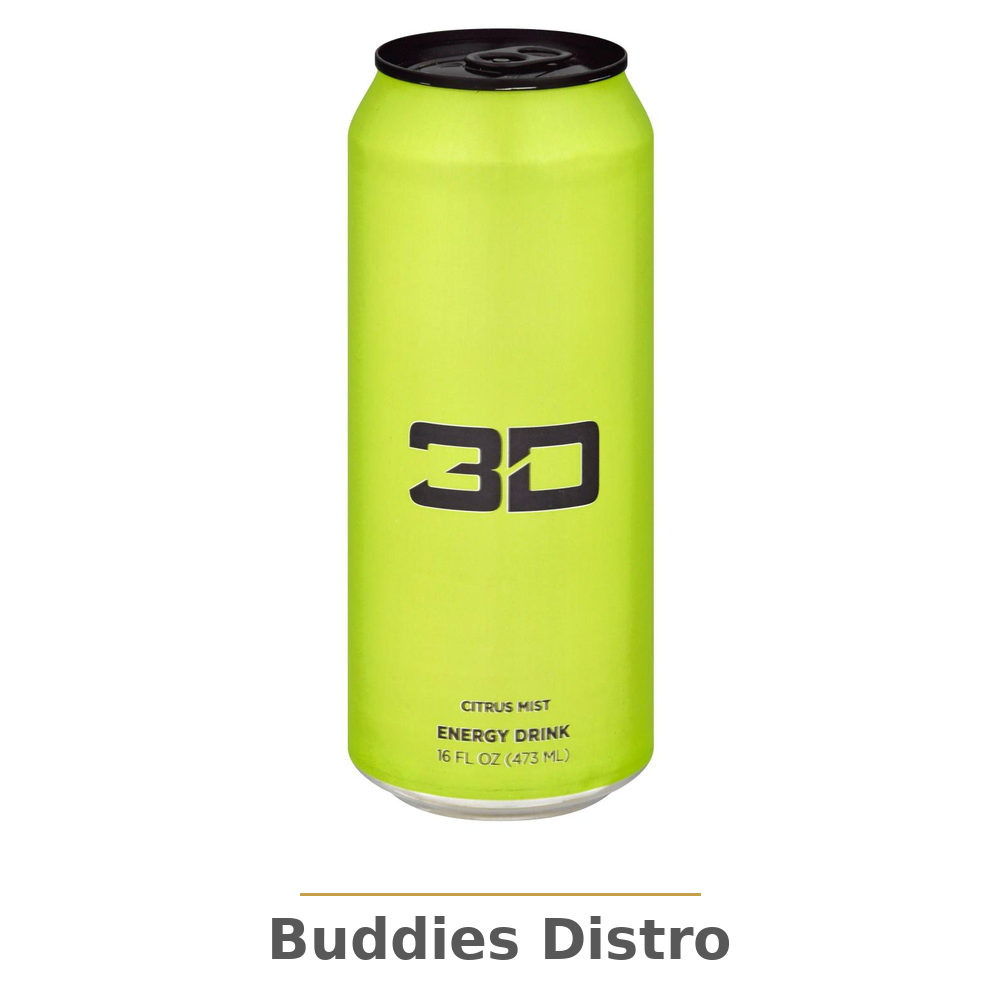 16OZ 3D ENERGY GREEN