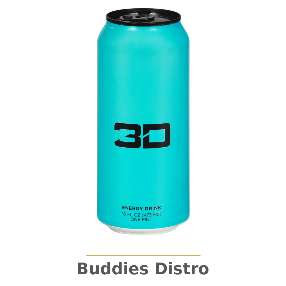16OZ 3D ENERGY BLUE
