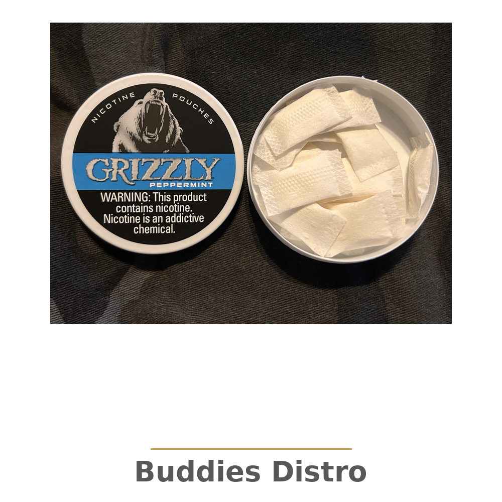 GRIZZLY NIC 7MG PEPPERMINT