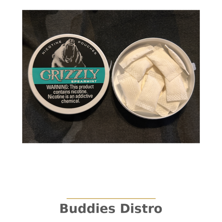 GRIZZLY NIC 7MG SPEARMINT