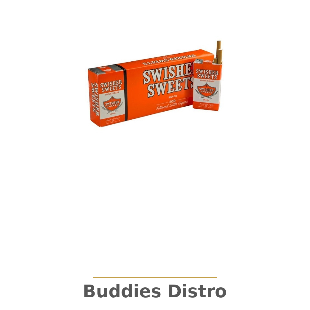 SWI LITTLE CIGAR PEACH 20PK