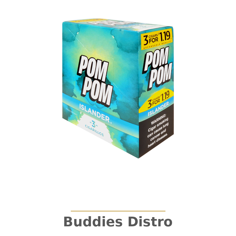 POMPOM ISLANDER 3/$1.19 15/3PK