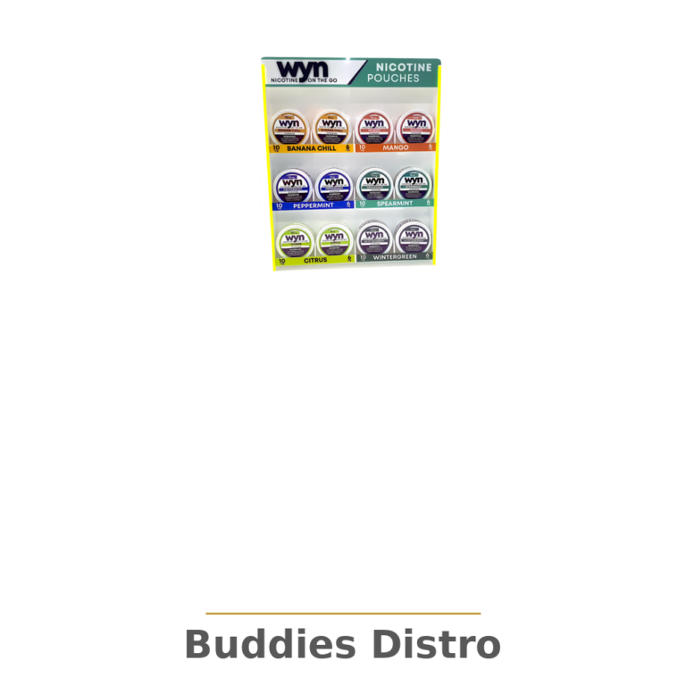 WYN NIC POUCH COUNTER DISPLAY