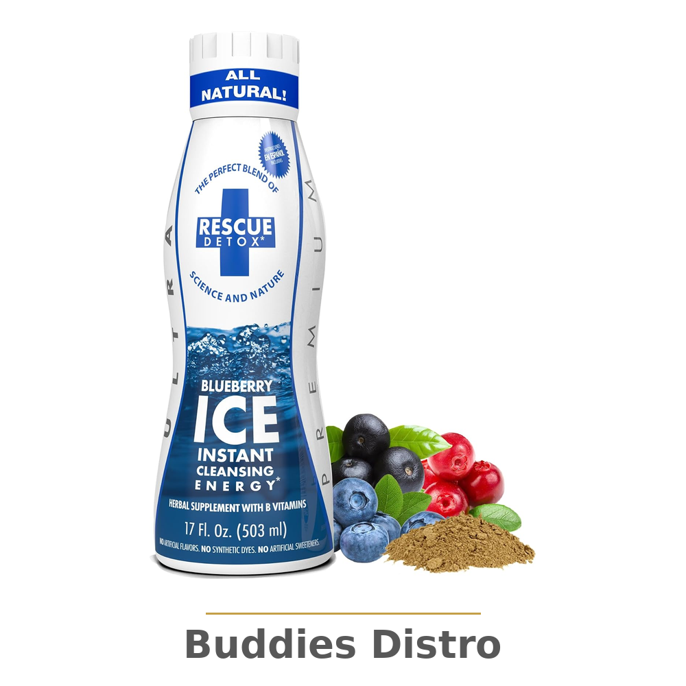 RESCUE DETOX BLUEBERRY 17OZ 1C