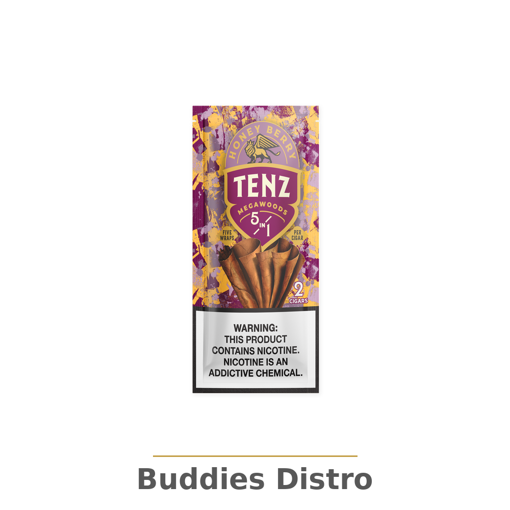 ZIG-ZAG TENZ HONEY BERRY 8/2PK