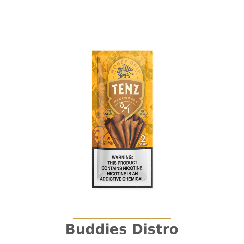 ZIG-ZAG TENZ HONEY DRIP 8/2PK