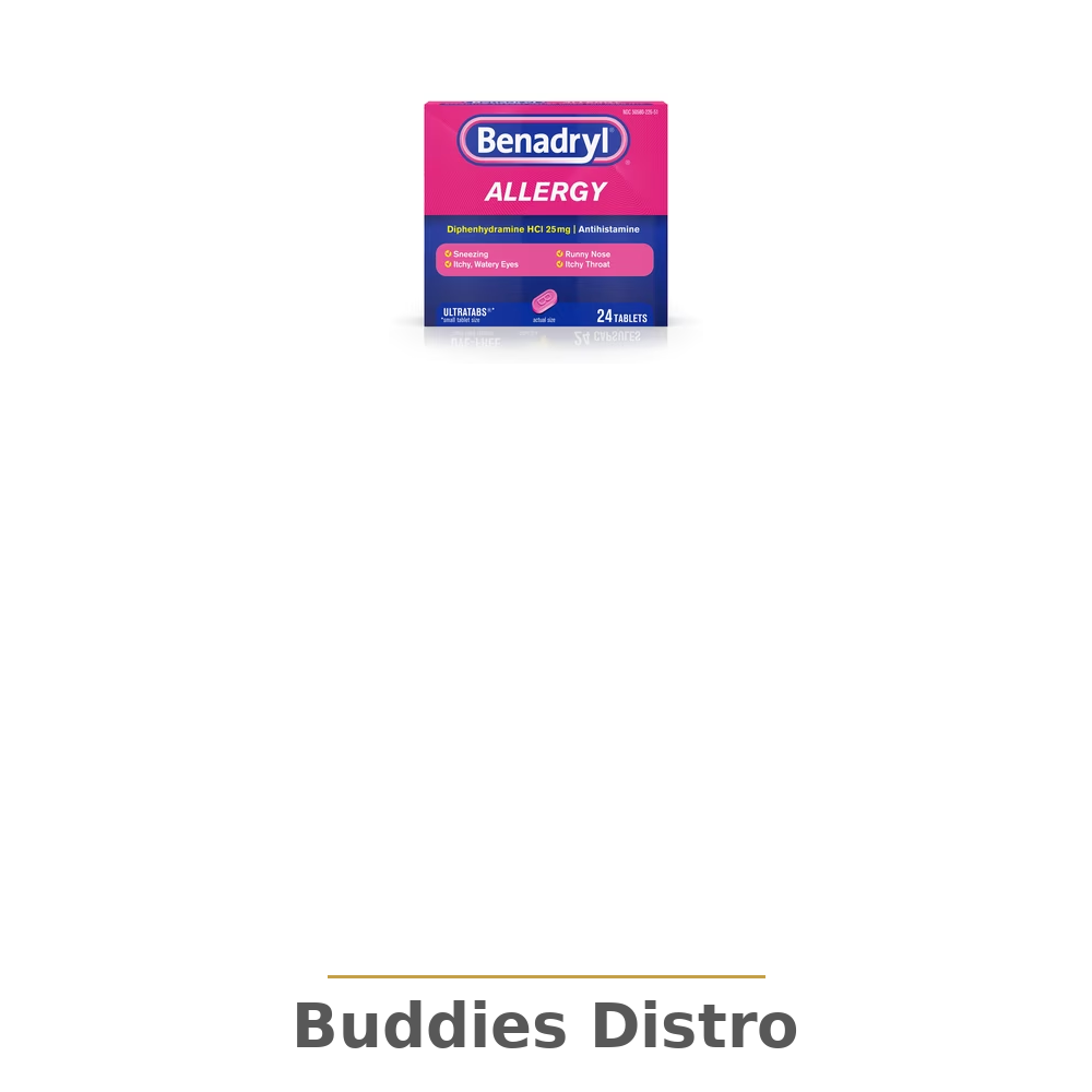 BENADRYL ULTRA TAB 24CT