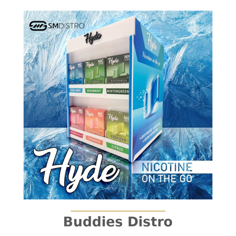 HYDE NIC STRIP DISP 30CT