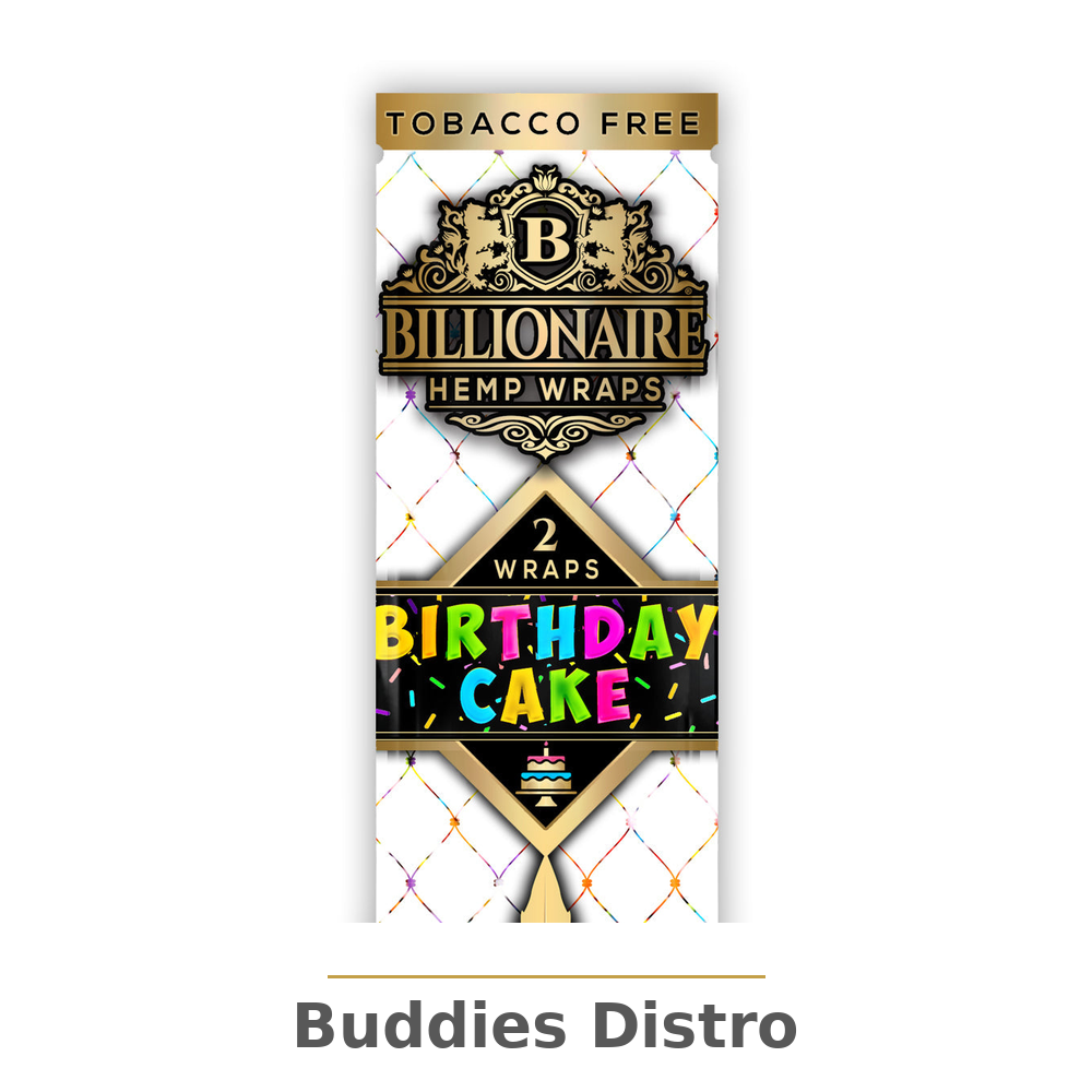 BILLIONAIRES WRP BIRTHD 25/2PK