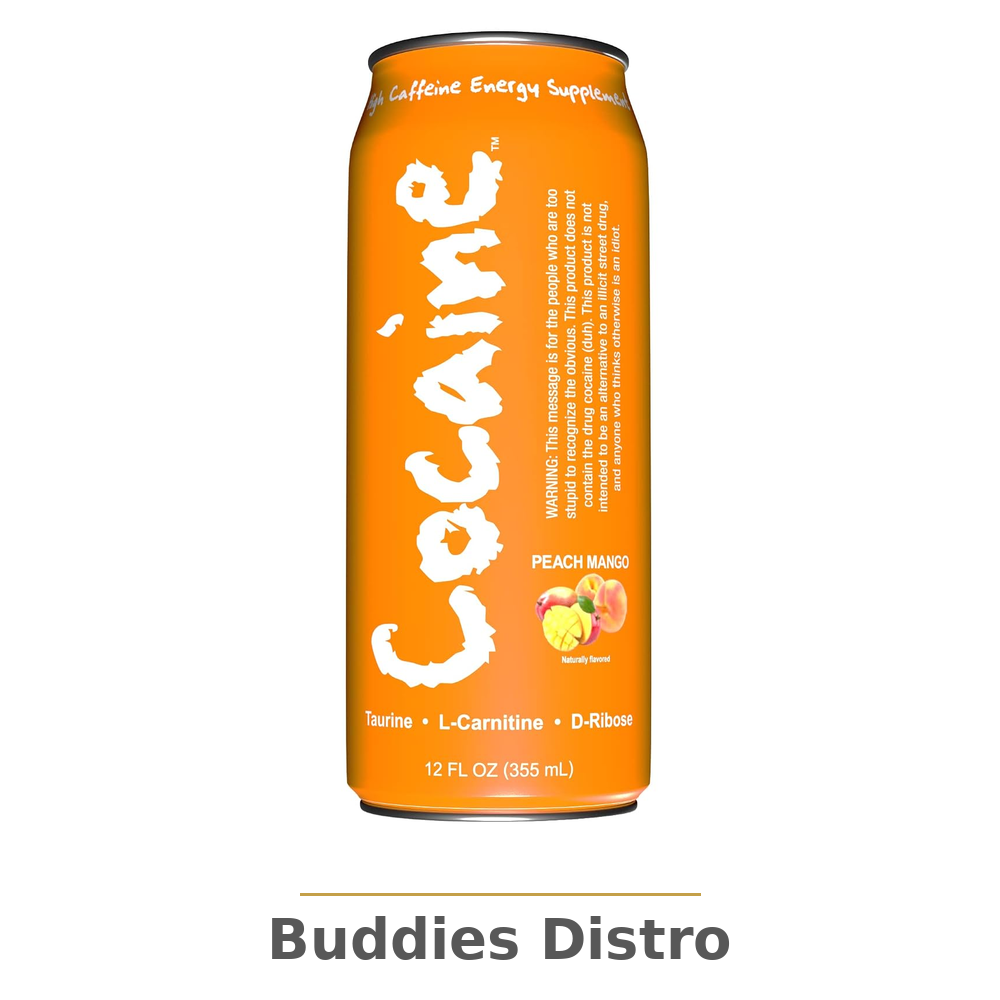 COCAINE PEACH MANGO 12OZ 12CT