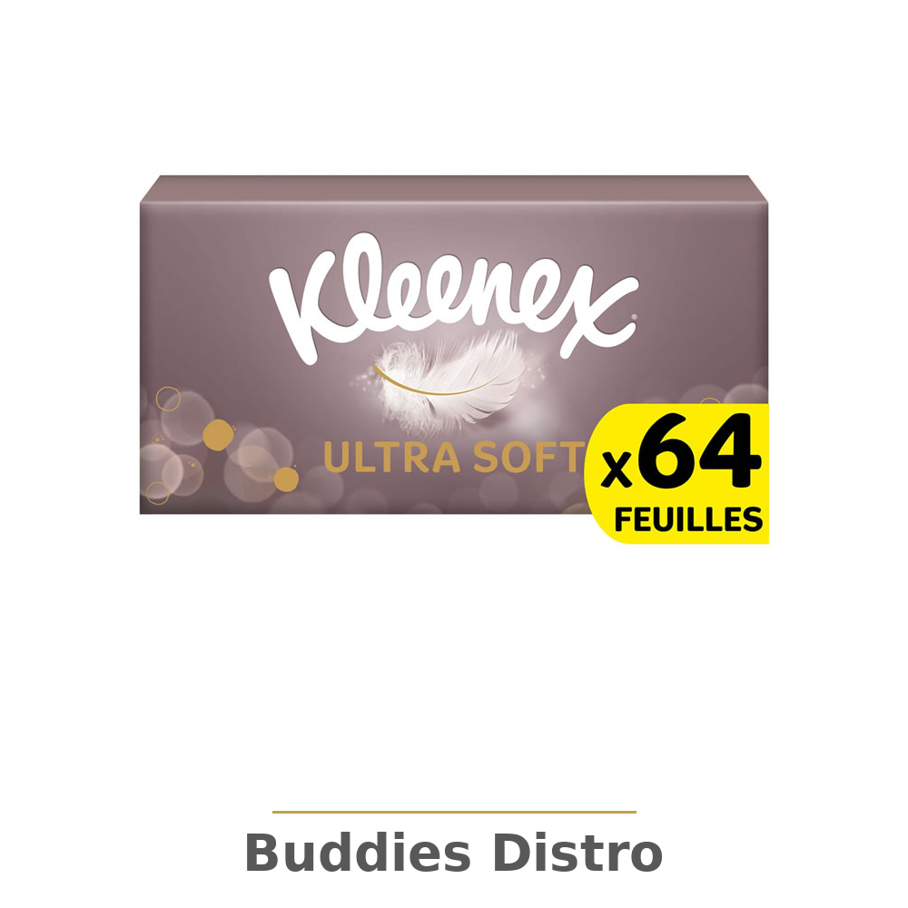 KLEENEX ULTR SOFT TISSUES 64CT