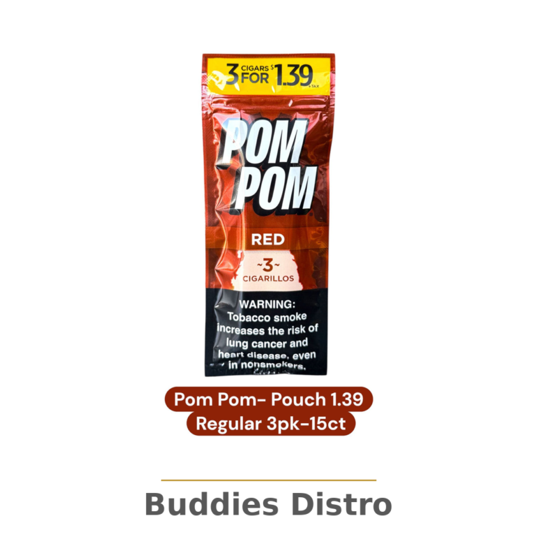 POMPOM RED 3/$1.39 15/3PK