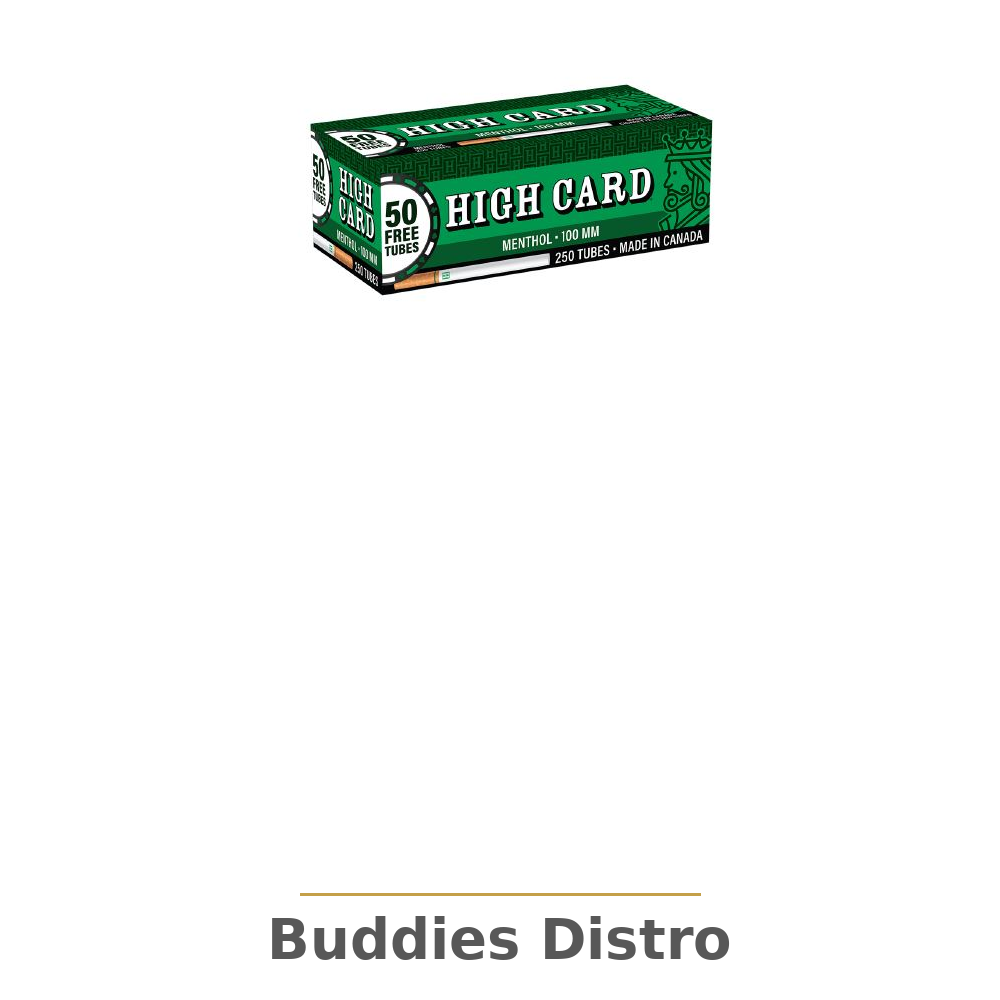 HIGH CARD MENTHOL 100 TUBES