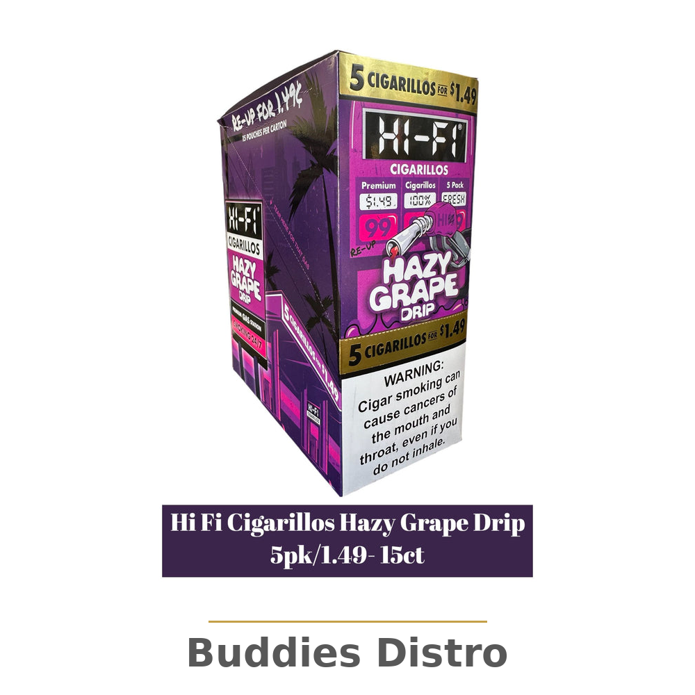 HI-FI HAZY GRAPE DRIP 5/1.49