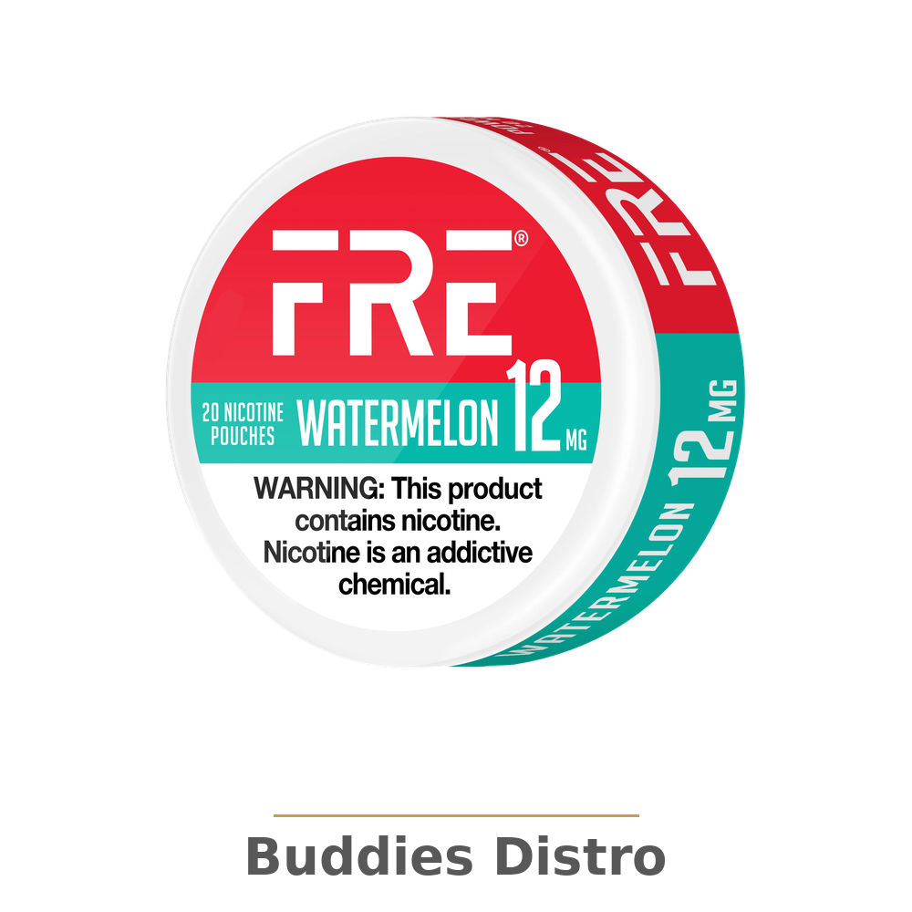 FRE NIC WATERMELON 12MG POUCH