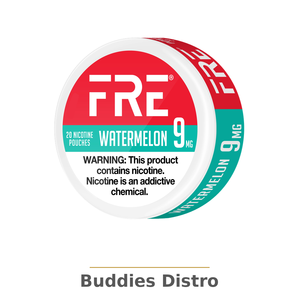FRE NIC WATERMELON 9MG POUCH
