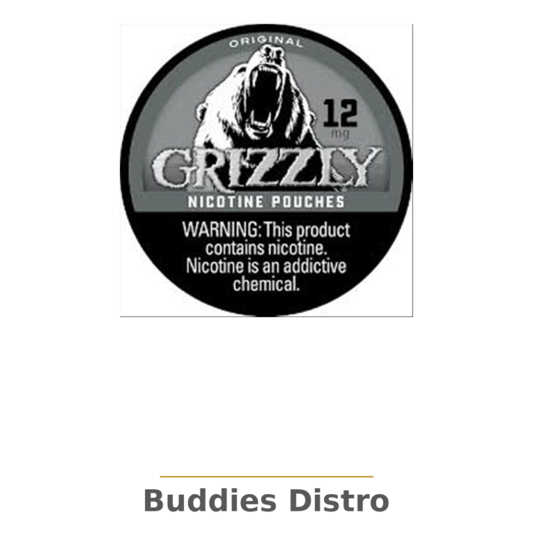 GRIZZLY NIC 12MG ORIGINAL