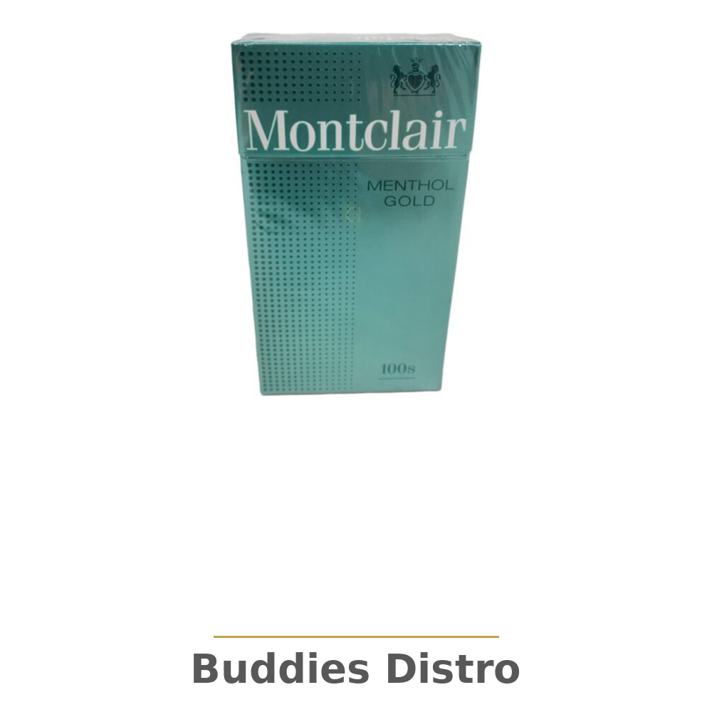 MONTCLAIR MENTHOL GOLD 100 BOX